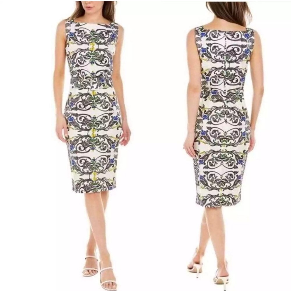 Peony by Anthropologie Sleeveless Patterned Dress NWT